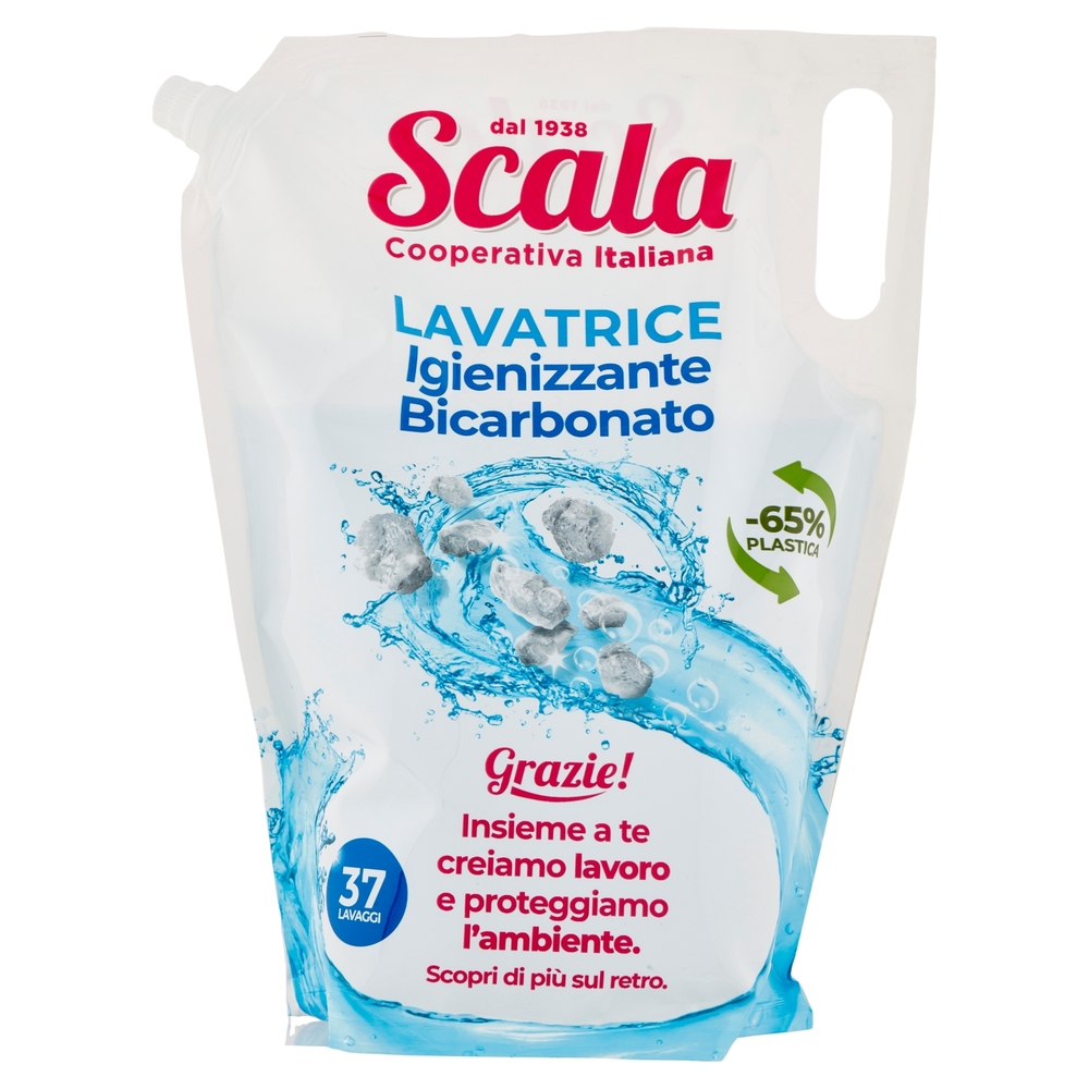 Scala Lavatrice Igienizzante Bicarbonato ecoricarica 1500 ml